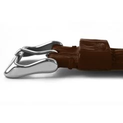 Askania Lederband Braun, Glänzend (Krokoprägung) -Modeuhren askania lederband braun glaenzend krokopraegung3