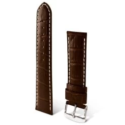 Askania Lederband Braun Variante A (Krokoprägung) -Modeuhren askania lederband braun variante a krokopraegung4