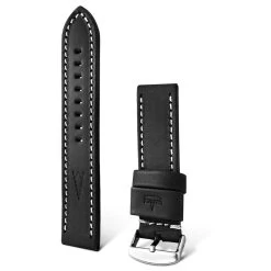 Askania Lederband Schwarz (Rustico) -Modeuhren askania lederband schwarz rustico4