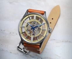 Poljot International Vintage Skeleton -Modeuhren poljot international vintage skeleton 34