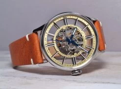 Poljot International Vintage Skeleton -Modeuhren poljot international vintage skeleton 36